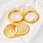 Memory Steel Ring 18k Gold Ring Bracelet Steel Ring diy Bracelet Necklace Handmade Beaded Jewelry Accessories Material - Image 6