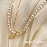 18K gold copper plated real gold feather pendant diy handmade material bracelet necklace earrings pendant jewelry accessories - Image 4