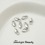 Color-preserving 18k gold closing spring fish tail clasp lobster clasp handmade diy beaded bracelet necklace jewelry accessories - Image 9