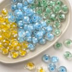 Color Wave Dot Glaze Beads Lampworker Glaze Handmade Firing DIY Bracelet Necklace Beaded Beads Accessories Material - Image 4