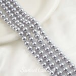 [10mm] imitation Shijia pearl straight hole beaded pearl handmade DIY bracelet necklace earrings jewelry materials - Image 9