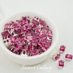 [5*7 rectangle] 18k gold rectangular multi-cut zircon claw drill handmade diy material beaded bracelet accessories - Image 7