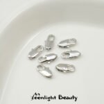 Color-preserving 18k gold closing spring fish tail clasp lobster clasp handmade diy beaded bracelet necklace jewelry accessories - Image 11