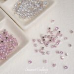 30 pieces of zircon silver plated claw diamond round color retaining diy handmade beaded material bracelet necklace loose beads jewelry accessories - Image 3