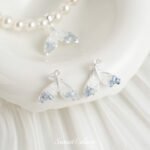 Oil Drop Fish Tail Pendant Plated Real Gold Zircon Link Buckle Handmade DIY Bracelet Necklace Beaded Material Jewelry Accessories - Image 2