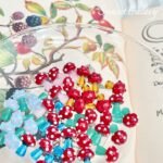 Murano light handmade glass cute small mushroom beads diy beaded necklace bracelet jewelry accessories materials - Image 2