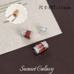 18K Gold-Plated Color-Preserving Zircon Screw Buckle Pearl Buckle Finishing Buckle Handmade DIY Beaded Bracelet Necklace Accessories Material - Image 7