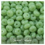 Clear color round flat glass abacus beads loose beads handmade DIY material bracelet necklace beaded jewelry accessories - Image 17