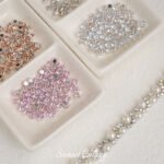 30 pieces of zircon silver plated claw diamond round color retaining diy handmade beaded material bracelet necklace loose beads jewelry accessories - Image 2