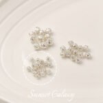 14K18K Electroplated Real Gold Cut Out Hydrangea Spacer Beads Loose Beads Handmade DIY Beaded Bracelet Necklace Jewelry Accessories - Image 15