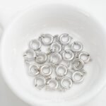 18K Real Gold Plated Color-Preserving Round Spring Lobster Clasp Necklace Bracelet Finishing Buckle DIY Handmade Beading Material Accessories - Image 8