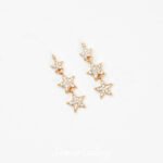 18K Gold Inlaid Zircon Star Pendant Connecting Chain DIY Handmade Beaded Bracelet NecKlace Earrings Jewelry Accessories Material - Image 8