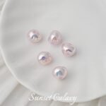 Baroque zircon star butterfly love loose beads accessories pearl beads handmade DIY bracelet necklace accessories - Image 21