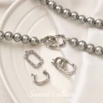 18k gold color baroque square pearl finishing connection button handmade diy beaded necklace accessories - Image 5