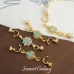 18k Copper Plated Real Gold Color Shibao Double End Buckle Handmade Beaded DIY Material Bracelet Necklace Accessories - Image 3