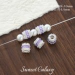 High Color Retention 18K Real Gold Plated Three Rows of Zircon Beads Handmade DIY Beaded Bracelet Necklace Accessories Material - Image 9