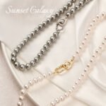 18k gold color baroque square pearl finishing connection button handmade diy beaded necklace accessories - Image 2