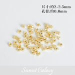 Color-Preserving Fine Small Pressure Cooker Positioning Beads Handmade DIY Bracelet Necklace Beaded Finishing Snap Material Accessories - Image 18