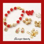 New Year's Ancient Fa Sands Gold Lucky Pendant Pendant Pendant Beaded Handmade DIY Beaded Bracelet Necklace Accessories