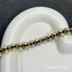 Kit 557 (Tutorial Ready) | DIY Bracelet Kit with 5A Zircon Beads | All-Inclusive Beginner Jewelry Making Gift for Women | Video Guide Included | Finished Product - Image 4