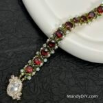 Kit 559 (Tutorial Ready) | DIY Bracelet Kit with 5A Zircon Beads | All-Inclusive Beginner Jewelry Making Gift for Women | Video Guide Included | Finished Product