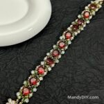 Kit 559 (Tutorial Ready) | DIY Bracelet Kit with 5A Zircon Beads | All-Inclusive Beginner Jewelry Making Gift for Women | Video Guide Included | Finished Product - Image 3