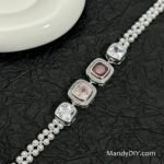 Kit 564 (Tutorial Ready) | DIY Bracelet Kit with 5A Zircon Beads | All-Inclusive Beginner Jewelry Making Gift for Women | Video Guide Included | Finished Product - Image 4