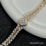 Kit 566 (Tutorial Ready) | DIY Bracelet Kit with 5A Zircon Beads | All-Inclusive Beginner Jewelry Making Gift for Women | Video Guide Included | Finished Product