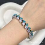 Kit 569 | DIY Bracelet Kit with 5A Zircon Beads | All-Inclusive Beginner Jewelry Making Gift for Women | Video Guide Included | Finished Product - Image 2