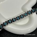 Kit 573 (Tutorial Ready) | DIY Bracelet Kit with 5A Zircon Beads | All-Inclusive Beginner Jewelry Making Gift for Women | Video Guide Included | Finished Product - Image 3