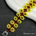 Kit 575B | DIY Bracelet Kit with 5A Zircon Beads | All-Inclusive Beginner Jewelry Making Gift for Women | Video Guide Included | Finished Product