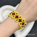 Kit 575B | DIY Bracelet Kit with 5A Zircon Beads | All-Inclusive Beginner Jewelry Making Gift for Women | Video Guide Included | Finished Product - Image 2