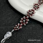 Kit 580 (Tutorial Ready) | DIY Bracelet Kit with 5A Zircon Beads | All-Inclusive Beginner Jewelry Making Gift for Women | Video Guide Included | Finished Product