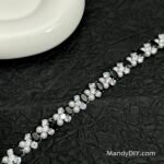 Kit 581 (Tutorial Ready) | DIY Bracelet Kit with 5A Zircon Beads | All-Inclusive Beginner Jewelry Making Gift for Women | Video Guide Included | Finished Product - Image 4