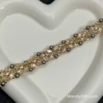 Kit 583 (Tutorial Ready) | DIY Bracelet Kit with 5A Zircon Beads | All-Inclusive Beginner Jewelry Making Gift for Women | Video Guide Included | Finished Product - Image 3