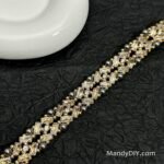 Kit 583 (Tutorial Ready) | DIY Bracelet Kit with 5A Zircon Beads | All-Inclusive Beginner Jewelry Making Gift for Women | Video Guide Included | Finished Product - Image 4