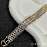 Kit 98 (Tutorial Ready) | DIY Bracelet Kit with 5A Zircon Beads | All-Inclusive Beginner Jewelry Making Gift for Women | Video Guide Included