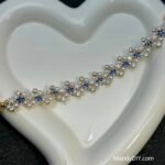 Kit 586 (Tutorial Ready) | DIY Bracelet Kit with 5A Zircon Beads | All-Inclusive Beginner Jewelry Making Gift for Women | Video Guide Included | Finished Product - Image 3