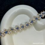 Kit 586 (Tutorial Ready) | DIY Bracelet Kit with 5A Zircon Beads | All-Inclusive Beginner Jewelry Making Gift for Women | Video Guide Included | Finished Product - Image 4