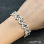 Kit 586 (Tutorial Ready) | DIY Bracelet Kit with 5A Zircon Beads | All-Inclusive Beginner Jewelry Making Gift for Women | Video Guide Included | Finished Product - Image 2