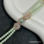 Kit 588 (Tutorial Ready) | DIY Bracelet Kit with 5A Zircon Beads | All-Inclusive Beginner Jewelry Making Gift for Women | Video Guide Included | Finished Product