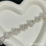 Kit 589 (Tutorial Ready) | DIY Bracelet Kit with 5A Zircon Beads | All-Inclusive Beginner Jewelry Making Gift for Women | Video Guide Included | Finished Product - Image 4