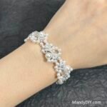 Kit 589 (Tutorial Ready) | DIY Bracelet Kit with 5A Zircon Beads | All-Inclusive Beginner Jewelry Making Gift for Women | Video Guide Included | Finished Product - Image 2