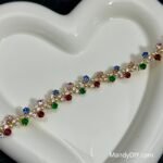 Kit 590 (Tutorial Ready) | DIY Bracelet Kit with 5A Zircon Beads | All-Inclusive Beginner Jewelry Making Gift for Women | Video Guide Included | Finished Product - Image 4