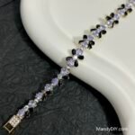 Kit 591 | DIY Bracelet Kit with 5A Zircon Beads | All-Inclusive Beginner Jewelry Making Gift for Women | Video Guide Included | Finished Product