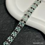 Kit 594 | DIY Bracelet Kit with 5A Zircon Beads | All-Inclusive Beginner Jewelry Making Gift for Women | Video Guide Included | Finished Product