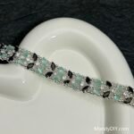 Kit 594 | DIY Bracelet Kit with 5A Zircon Beads | All-Inclusive Beginner Jewelry Making Gift for Women | Video Guide Included | Finished Product - Image 4
