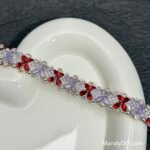 Kit 595 (Tutorial Ready) | DIY Bracelet Kit with 5A Zircon Beads | All-Inclusive Beginner Jewelry Making Gift for Women | Video Guide Included | Finished Product - Image 3