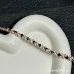 Kit 597A(Tutorial Ready) | DIY Bracelet Kit with 5A Zircon Beads | All-Inclusive Beginner Jewelry Making Gift for Women | Video Guide Included | Finished Product - Image 3