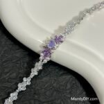 Kit 599 | DIY Bracelet Kit with 5A Zircon Beads | All-Inclusive Beginner Jewelry Making Gift for Women | Video Guide Included | Finished Product